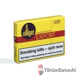 Villiger Export Preslenmiş / 5'li Paket Puro Satın Al