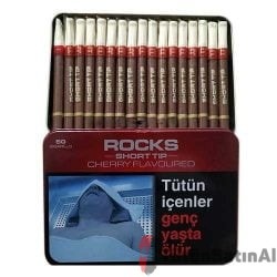 Rocks Short Cherry Sigarillo - Kiraz Aromalı